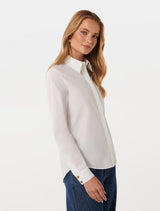 Paige Poplin Shirt Forever New