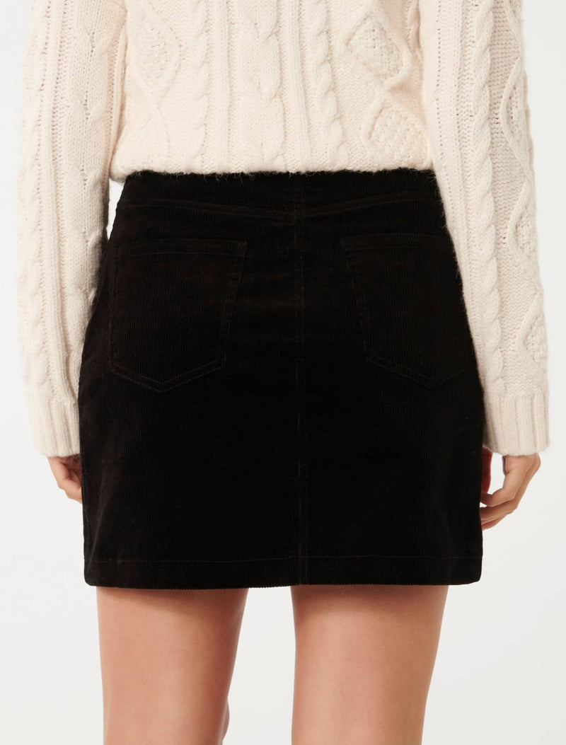 Darla Cord Mini Skirt Forever New