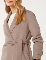 Carter Felled Seam Coat Forever New