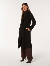 Carter Felled Seam Coat Forever New