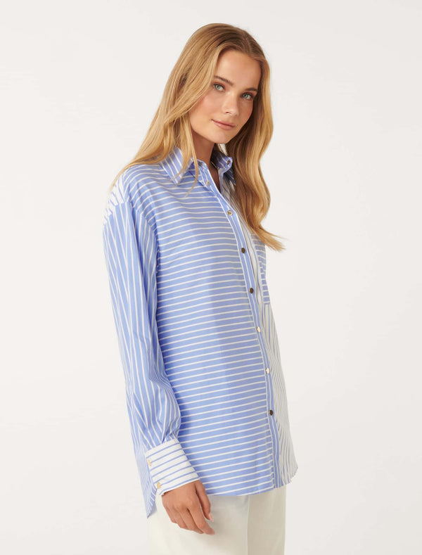 Stacy Stripe Shirt Forever New