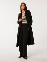 Ari Funnel Neck Coat Forever New