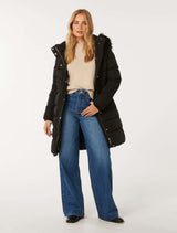 Ariana Belted Puffa Jacket Forever New