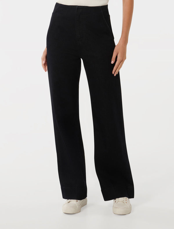 Zoe Wide Leg Jeans Forever New