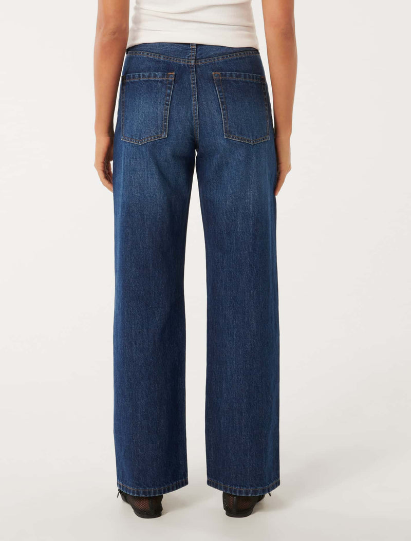 Sky Straight Leg Jeans Forever New