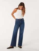 Sky Straight Leg Jeans Forever New