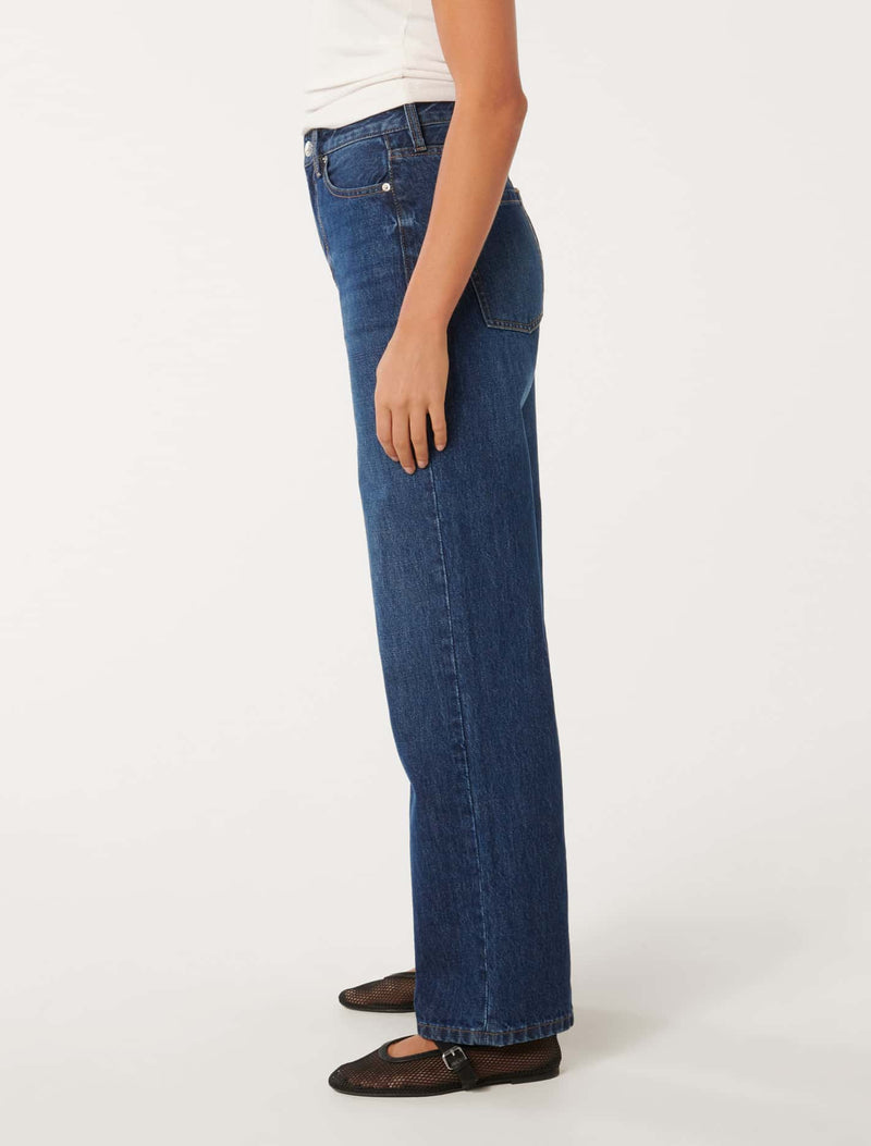 Sky Straight Leg Jeans Forever New