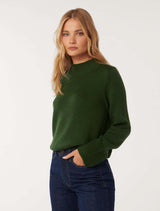 Poppy Stand Neck Jumper Forever New