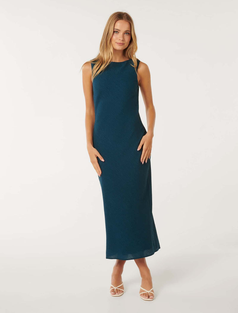 Aliza Column Midi Dress Forever New