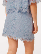 Lara Petite Lace Mini Skirt Forever New