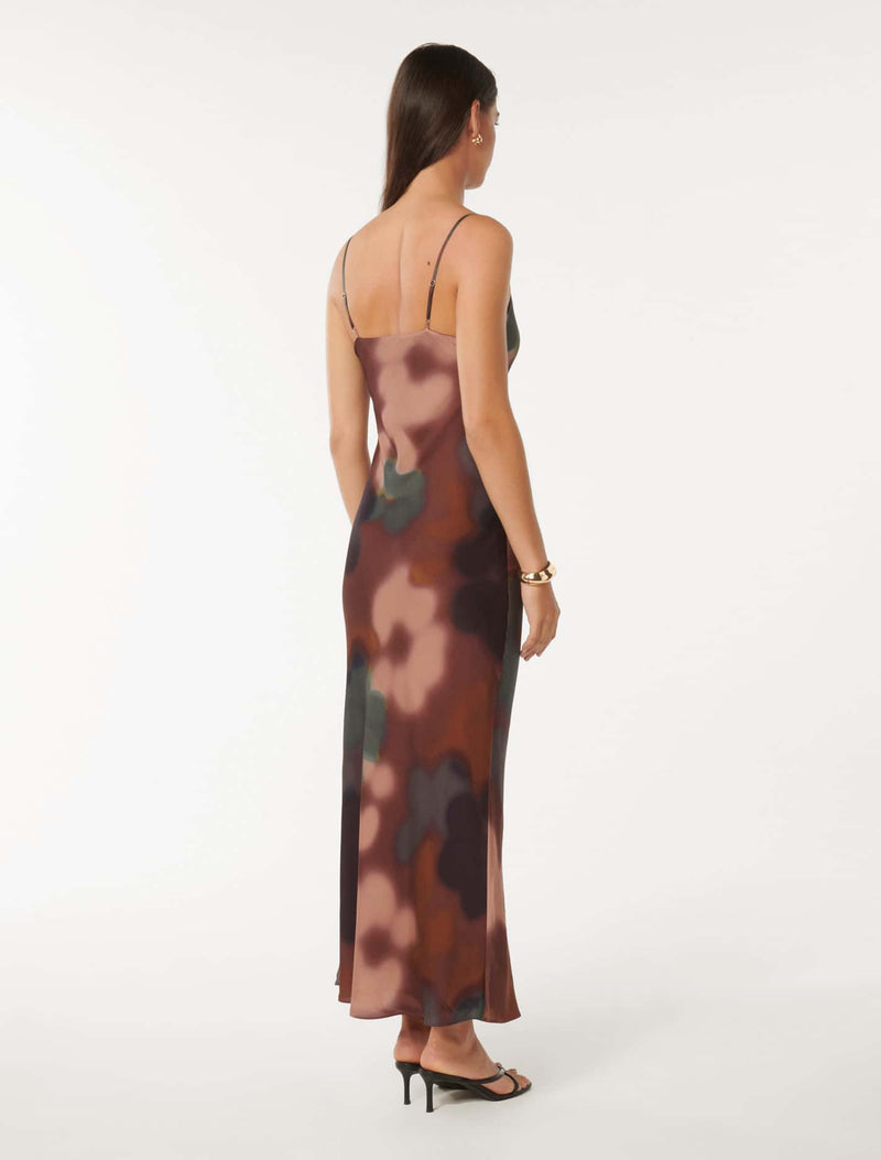 Skye Satin Slip Dress Forever New