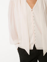 Teresa Neck Tie Blouse Forever New