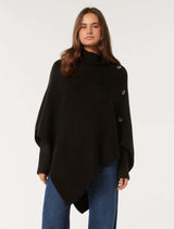 Betty Button Poncho Forever New