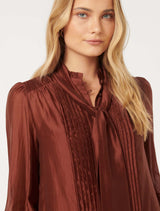 Naomi Neck Tie Blouse Forever New