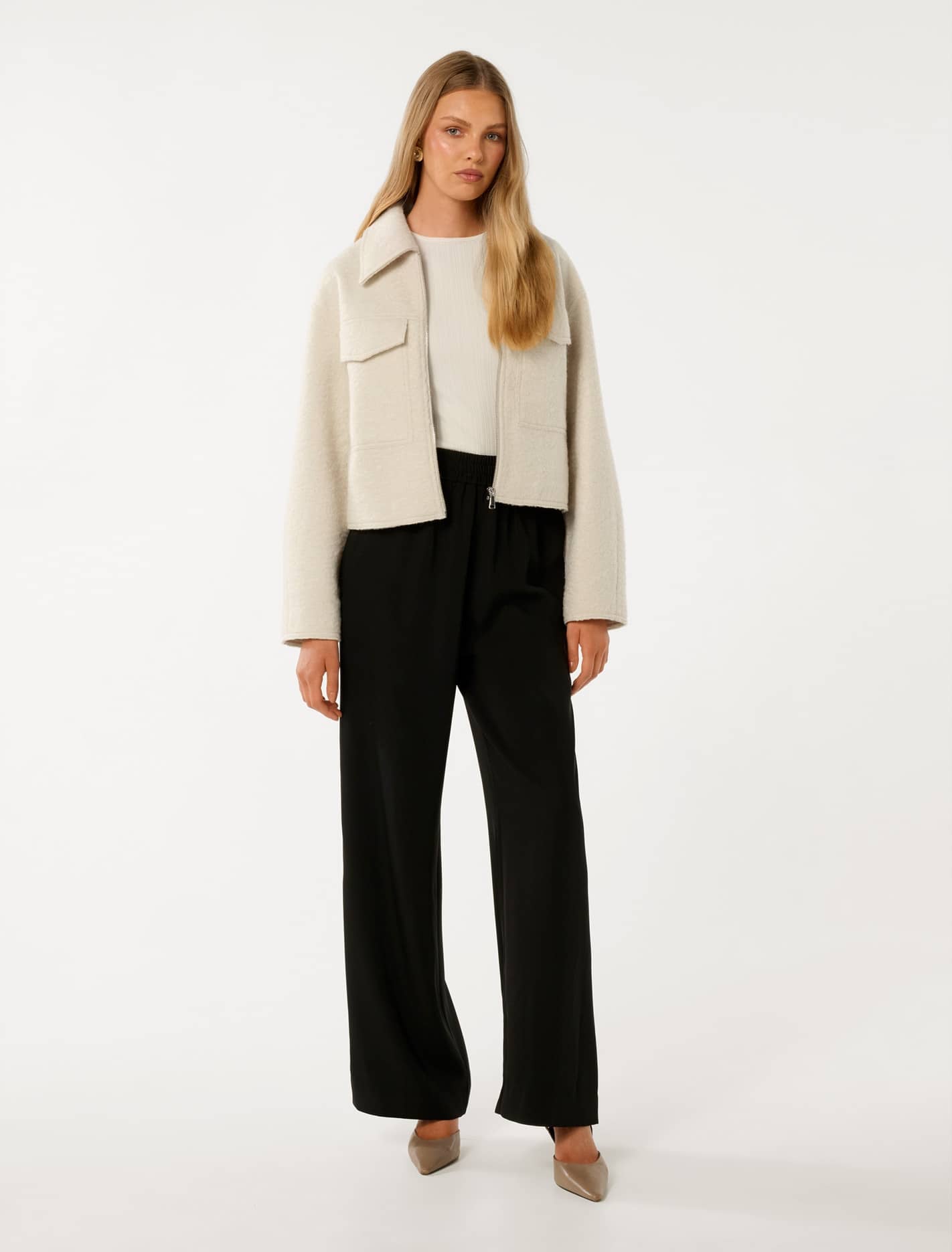Ellie Textured Jacket Forever New
