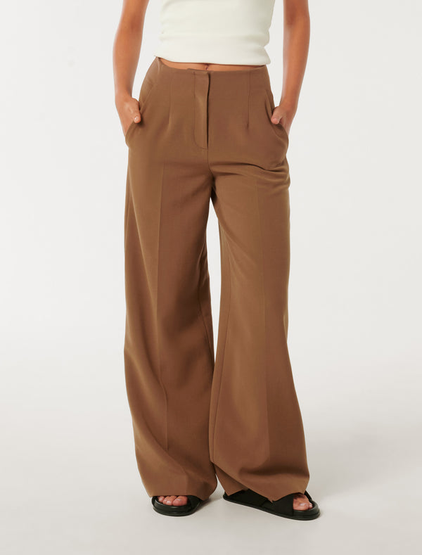 Freya High Waist Wide Leg Pants Forever New