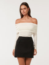 Nori Utility Mini Skirt Forever New