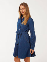 Colette Denim Shirt Dress Forever New