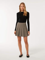 Montana Pleated Mini Skirt Forever New