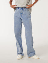 Sky Petite Straight Leg Jeans Forever New