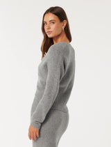 Freya Wrap Co Ord Jumper Forever New