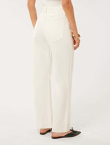 Celia Cropped Wide Leg Jeans Forever New