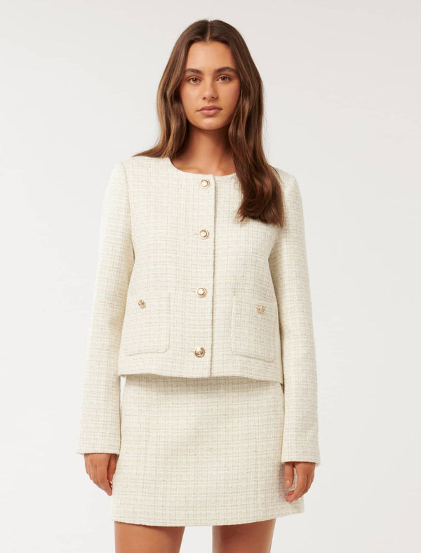 Linda Boucle Jacket Forever New