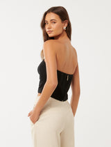 Cara Cutout Bandeau Top Forever New