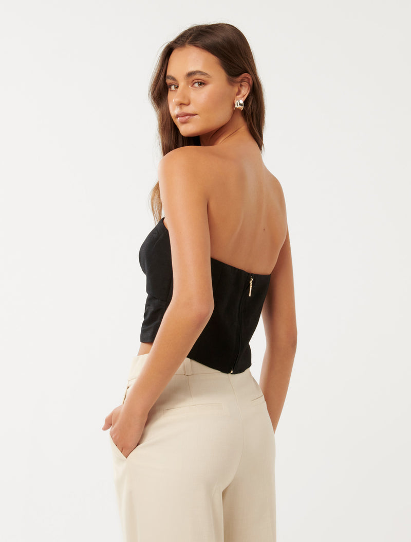 Cara Cutout Bandeau Top Forever New