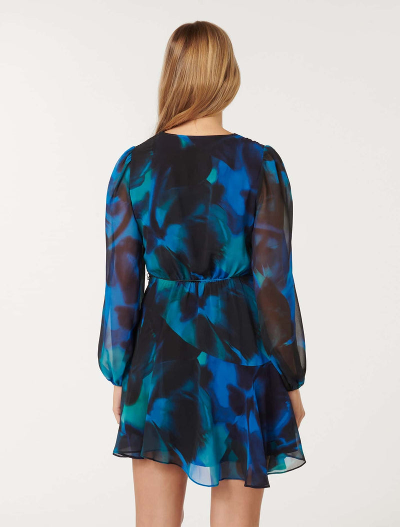 Tamara Asymm Mini Dress Forever New