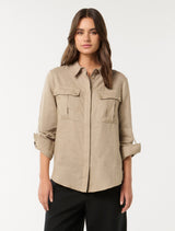 Spencer Utility Shirt Forever New