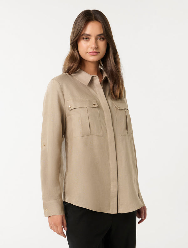 Spencer Utility Shirt Forever New