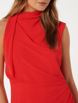 Noa Draped Mini Dress Forever New