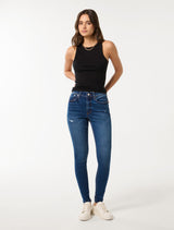 Nala Mid-Rise Skinny Jeans Forever New