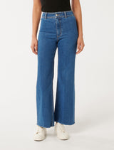 Lauren High Waisted Flare Jeans Forever New