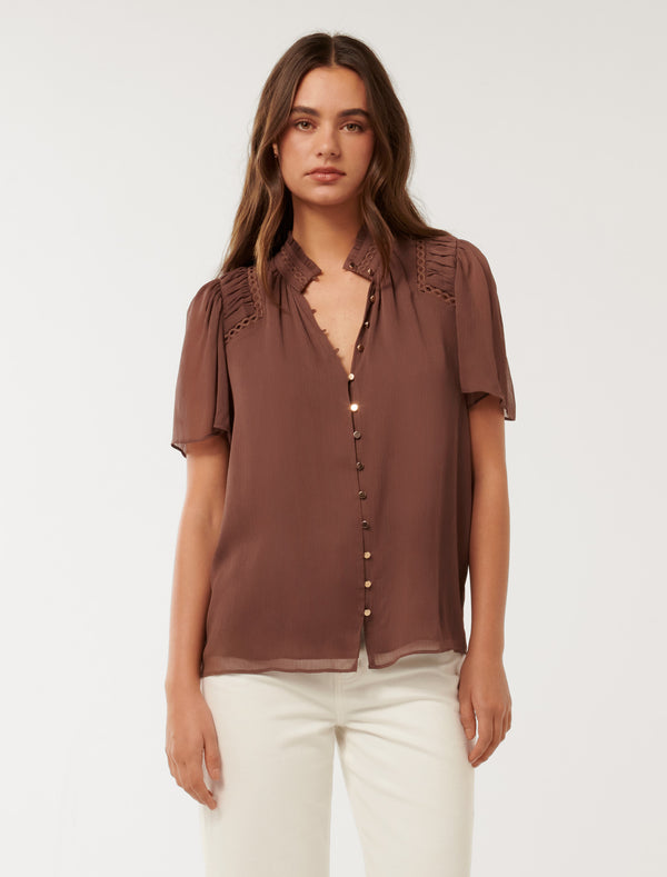 Georgie Trim Insert Top Forever New