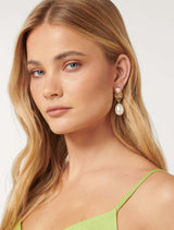 Signature Frances Front Back Earrings Forever New