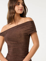 Mia Twist Shoulder Top Forever New