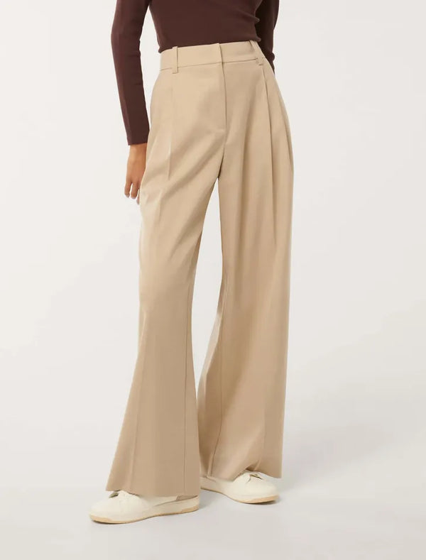 Libby Petite Wide Leg Pants Forever New