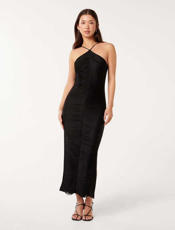 Quinn Fringe Bodycon Maxi Dress Forever New