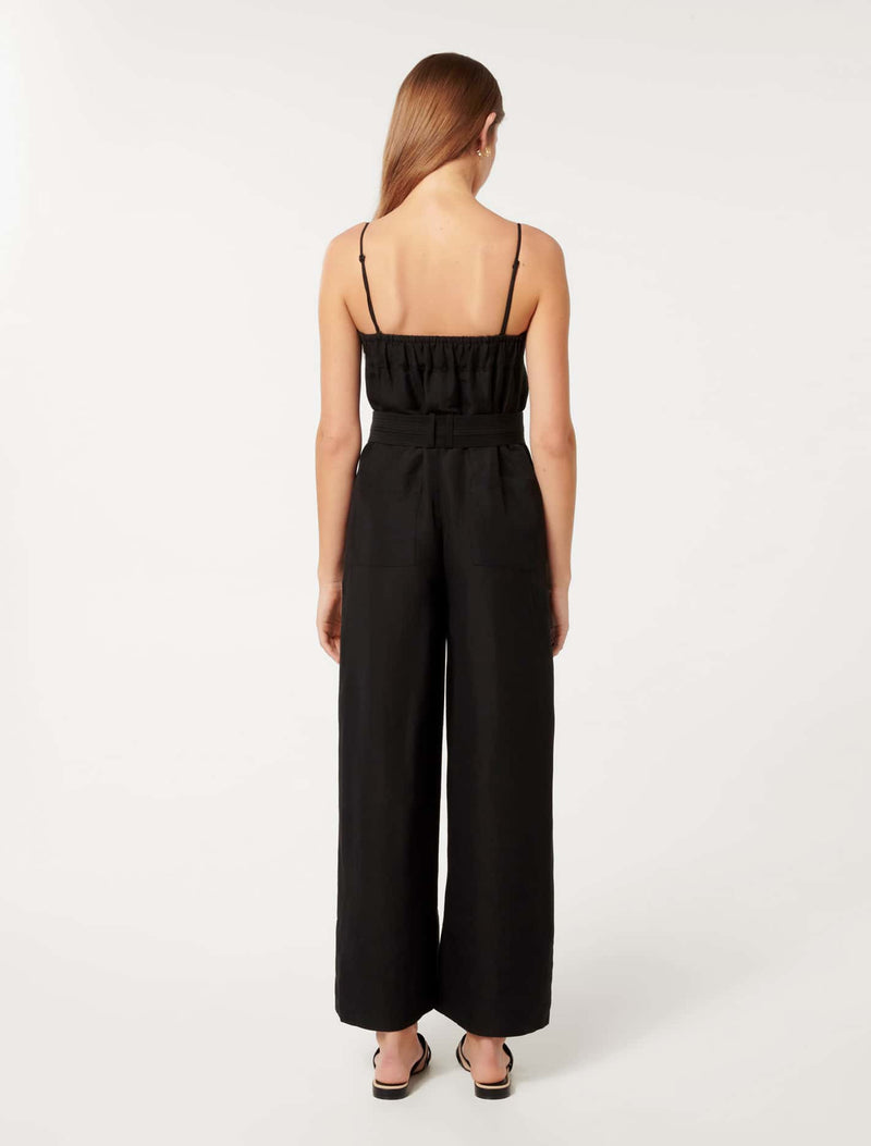 Rosa Utility Strappy Jumpsuit Forever New