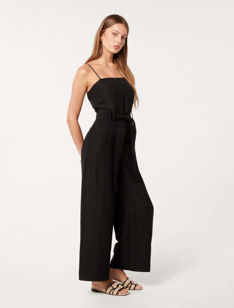 Rosa Utility Strappy Jumpsuit Forever New