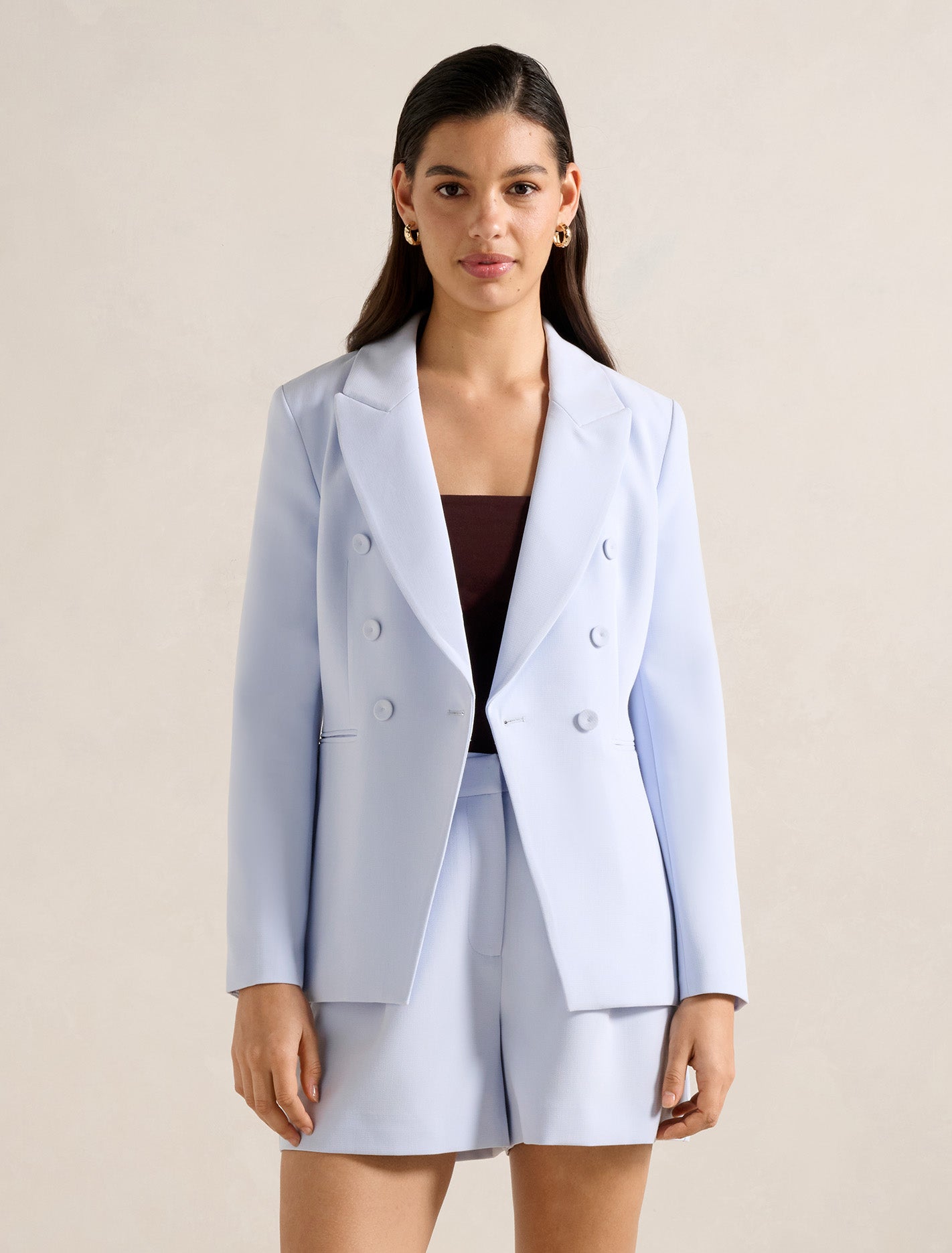 Chloe Double Breasted Blazer Forever New