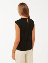 Jess Drape Neck Blouse Forever New