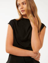 Jess Drape Neck Blouse Forever New