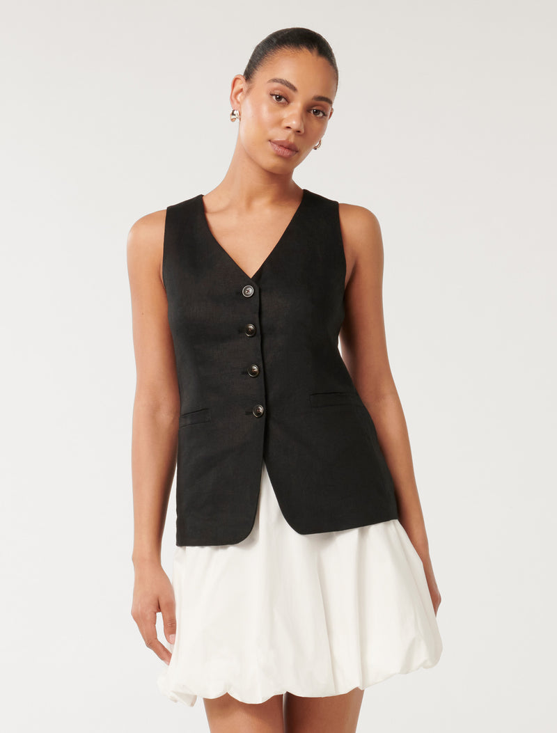 Alexa Waistcoat Forever New