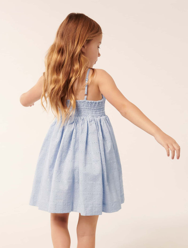 Adeline Bow Girls Dress Forever New