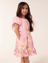 Belle Cut-Out Girls Dress Forever New