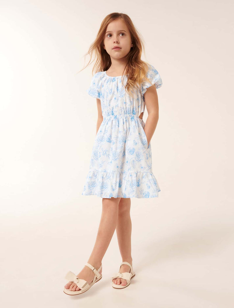 Belle Cut-Out Girls Dress Forever New