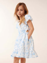 Belle Cut-Out Girls Dress Forever New